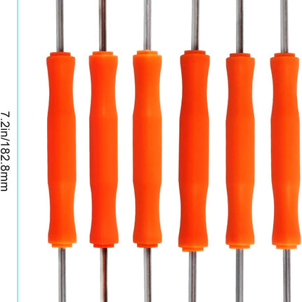 6-Piece Double-Sided Soldering Assist Kit with 2 Precision Tweezers