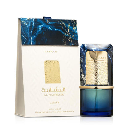 Lattafa Al Nashama Caprice Perfume Unisex 100ml Eau de Parfum Fresh Woody Scent