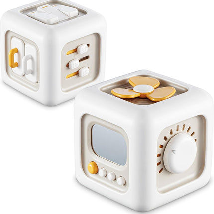 Busy Cube Toy for 1-Year-Old Boys – Montessori, Travel & Sensory Learning