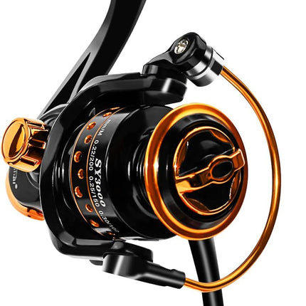Ultra Smooth 12+1 BB Spinning Reel for Summer & Ice Fishing Adventures