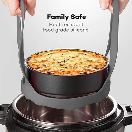 Pressure Cooker Sling for 3Qt Instant Pot, Silicone Bakeware Lifter Steamer Rack