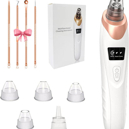 2026 Blackhead Remover Vacuum with Adjustable Suction & USB Charging