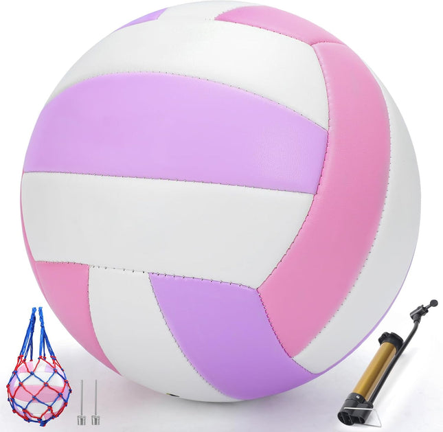Soft Beach Volleyball Official Size for Indoor Outdoor School & Family Play