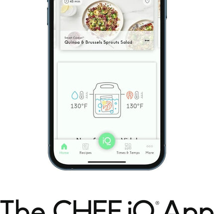 6 Quart WiFi Pressure Cooker with Built in Scale and 500 Recipes