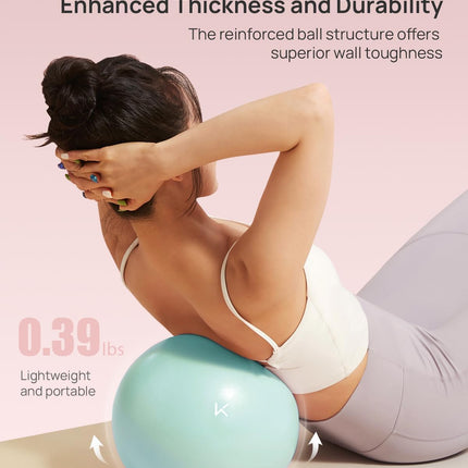 Anti Burst Exercise Ball for Yoga Pilates Fitness Core Workout Therapy