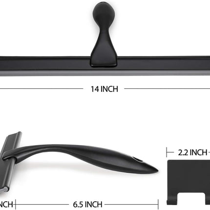 All-Purpose Shower Squeegee – 14 Inch Stainless Steel for Bathroom & Glass