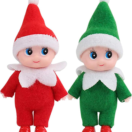 Tiny Elf Baby Doll – Mini Elf Girl/Boy Christmas Decoration & Stocking Stuffer Gift