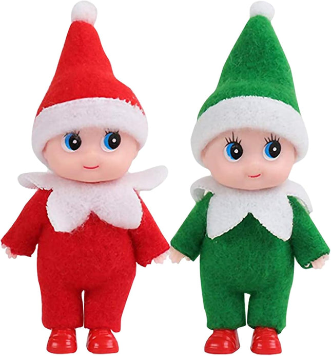 Tiny Elf Baby Doll – Mini Elf Girl/Boy Christmas Decoration & Stocking Stuffer Gift