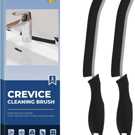 Crevice Cleaning Brushes – Perfect for Tight Spaces in Bathroom, Kitchen, & More
