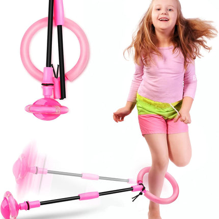 Skip Ball – Foldable Flash Wheel Swing Toy for Kids & Adults, Ages 5–10