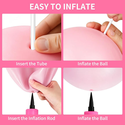 Mini Pilates Exercise Ball with Inflatable Pump for Home Gym Workouts
