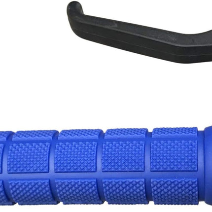 Bike Handlebar Grips, Comfortable Non-Slip Rubber Bicycle Grips with End Caps MTB BMX