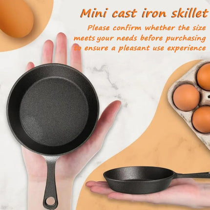 4.7" Mini Nonstick Egg Frying Pan, Single Egg Skillet for Gas & Induction Stove