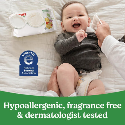 Natural Care Sensitive Baby Wipes – Unscented, Hypoallergenic, 768 Count