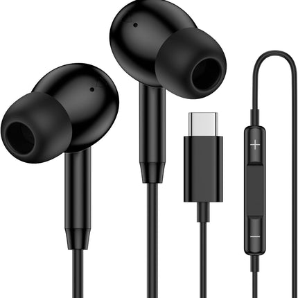 USB-C Samsung Earbuds – Wired In-Ear Headphones with Mic for Galaxy Phones