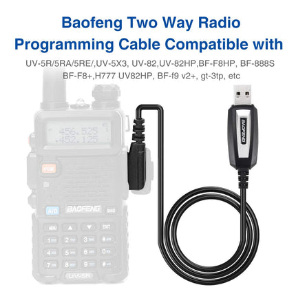 USB Programming Cable CH340 – Compatible with UV-5R, BF-F8HP, UV-32 & More