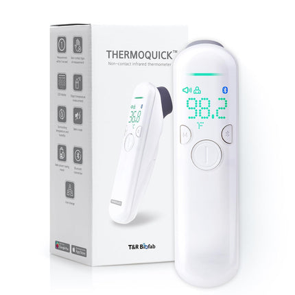 Baby & Family Thermometer – No-Touch Forehead, Medical-Grade, All-in-One