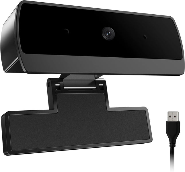 K1 Full HD Webcam 1080P USB Wide Angle Camera for Online Calls & Streaming