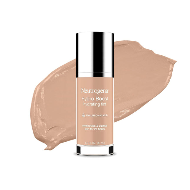 Hydro Boost Hydrating Tint Foundation Buff 30 1oz, Hyaluronic Acid Water-Gel Makeup