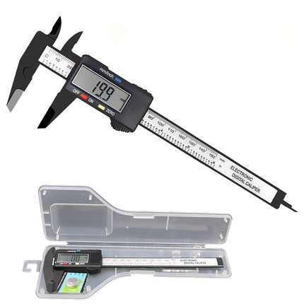 Electronic Digital Calipers, 0-6" with LCD Display, Automatic Shutdown for Jewelry