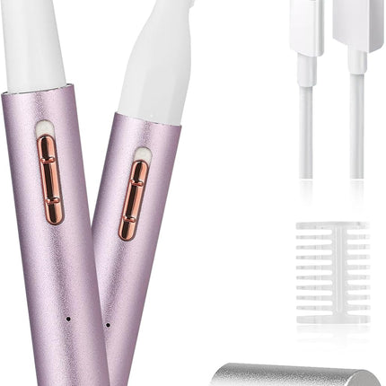 2026 Rechargeable Nose & Ear Hair Trimmer, IPX7 Waterproof Facial & Brow Groomer