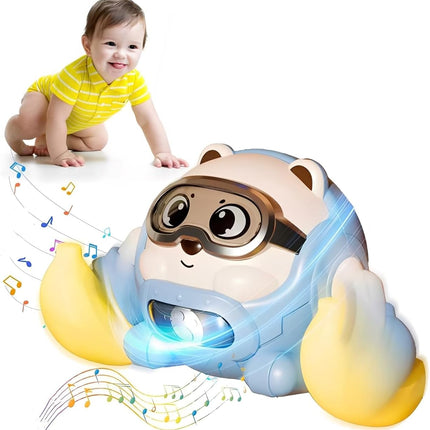 Rolling Baby Toy – Musical 360° Crawling & Tummy Time Toy for Toddlers
