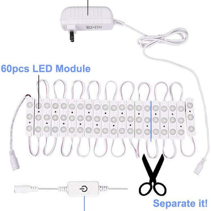 LED Vanity Mirror Lights, Hollywood Makeup Light Strip, Dimmable Touch Control, 10ft