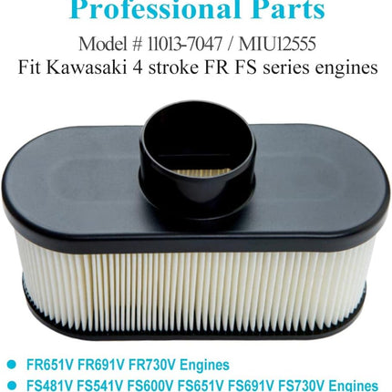 FR691V Tune Up Kit for Kawasaki FR651V FR730V FS Series Engines, 49065-7007 Filter