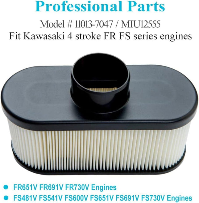 FR691V Tune Up Kit for Kawasaki FR651V FR730V FS Series Engines, 49065-7007 Filter