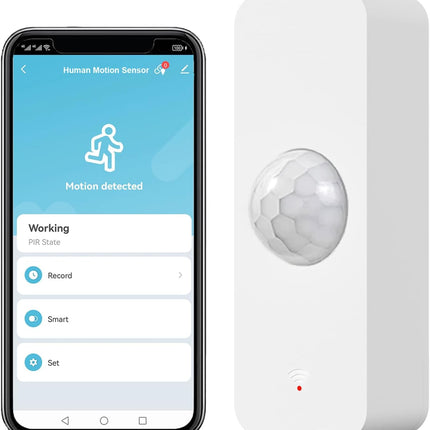 WiFi Smart Motion Sensor for Home Security, Alexa Compatible, 1 Pack