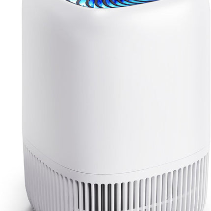 Air Purifier with H13 HEPA Filter – Up to 1076 Ft², 3 Speeds, Timer, White