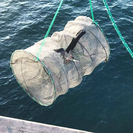 2-Pack Collapsible Fishing Bait Traps, Crab, Minnow, Crawfish & Shrimp Nets