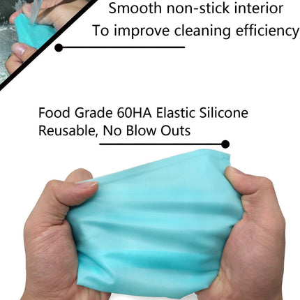 Piping Bags and Tips Set Cake Decorating Kit with Reusable Pastry Bags