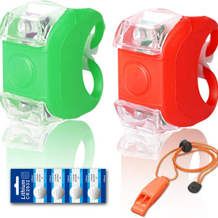 Kayak Navigation Lights – Red & Green Battery Operated for Night Kayaking