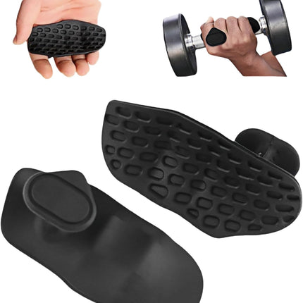 Anti-Slip Workout Grips, Silicone Weight Lifting Palm Pads for Men & Women
