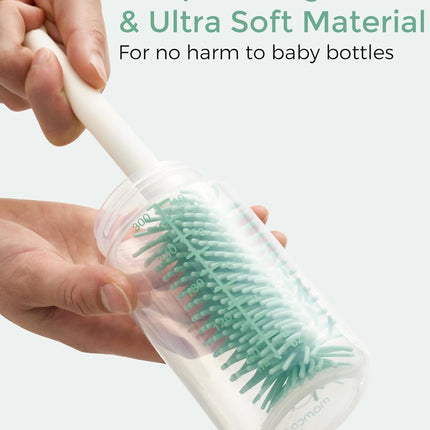 Bottle Brush Kit – 7 Pieces, Includes Silicone, Nipple, Straw Brushes & Drying Rack