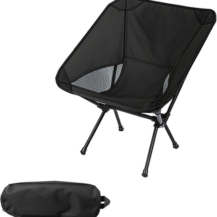 Portable Folding Camping Chair, Lightweight Outdoor Seat for Hiking, Beach & Fishing