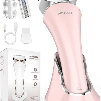 Electric Shaver for Women Rechargeable Waterproof Body Razor Legs Underarm Bikini