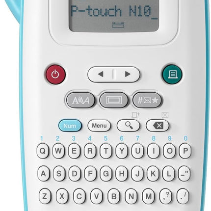 P-Touch PT-N10 Handheld Label Maker – Portable, Prints Personalized Color Labels