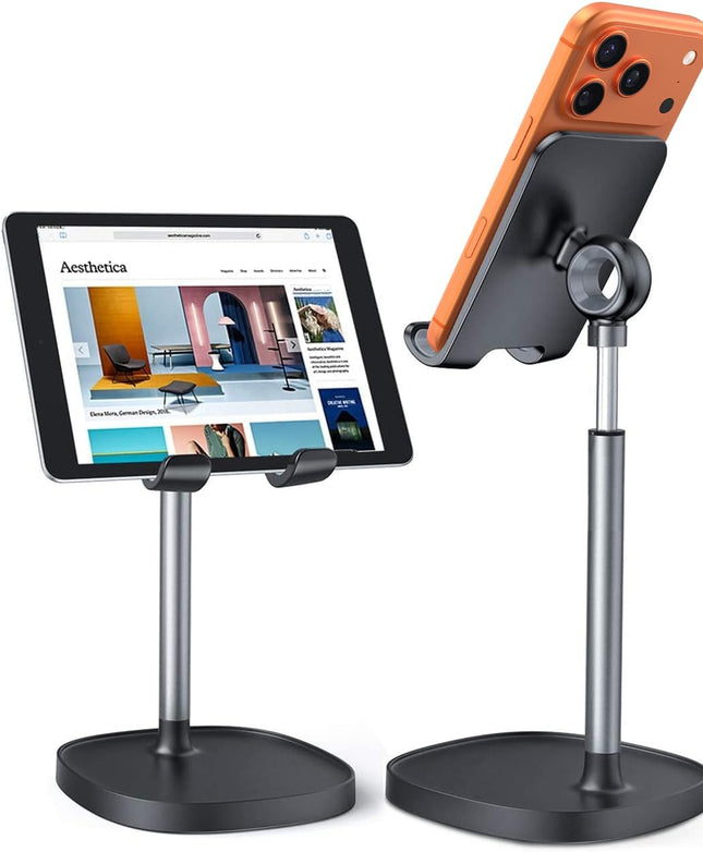Cell Phone Holder Stand – Desk Organizer for Office, Gaming, iPhone, iPad & More