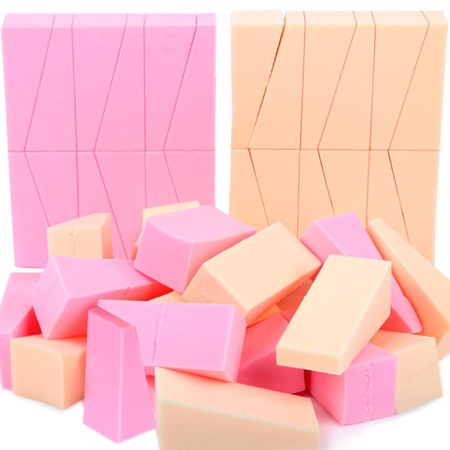 48PCS Latex-Free Makeup Wedge Sponges, Foundation Applicators Liquid & Cream Makeup
