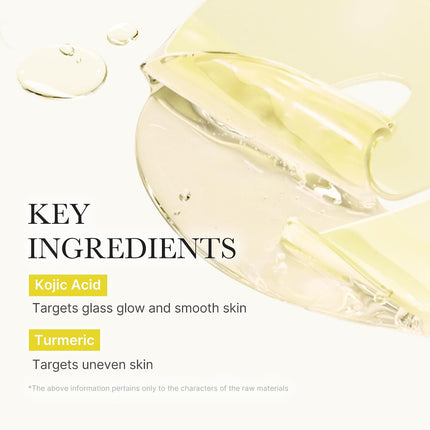 Jelly Gel Face Mask 4PCS, Kojic Acid & Turmeric Brightening Overnight Skincare, 28g x 4