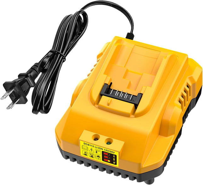 Dewalt DCB112 Charger Replacement Compatible with 12V & 20V Max Batteries