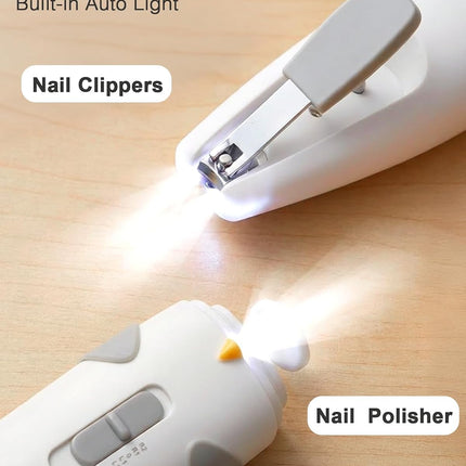 26-in-1 Baby Healthcare & Grooming Kit, Electric Nail Trimmer, Rechargeable Newborn Set