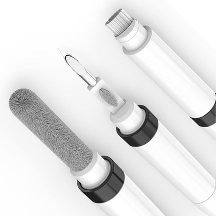 4-in-1 Earbud Cleaning Pen – Dual Brush Tool for AirPods & Wireless Headsets