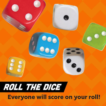 Fast Family Dice Game Strategy Party Game Ages 8+ 2-5 Players Travel Fun