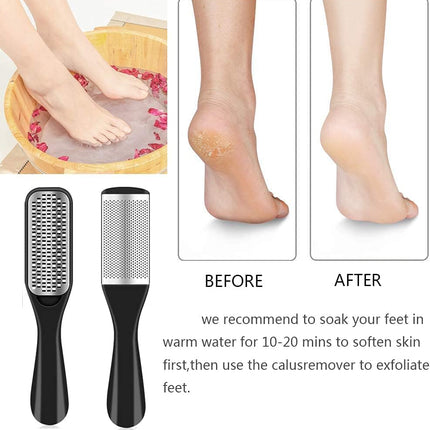 36-Pc Pedicure Kit, Stainless Steel Foot Care Set with Callus Remover & Nail Tools