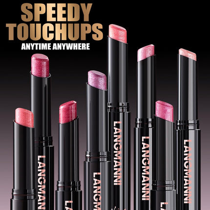 10 Colors Shimmer Lipstick Set Glitter Moisturizing Long Wear Makeup