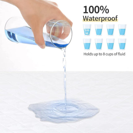 Reusable Waterproof Bed Pad 34x52, Washable Heavy Absorbency Underpad, 1 Pack