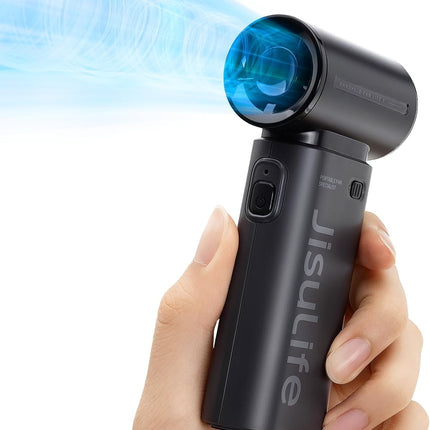 Portable Personal Fan Life9, 18H Runtime, 5-Speed, Compact Travel Design